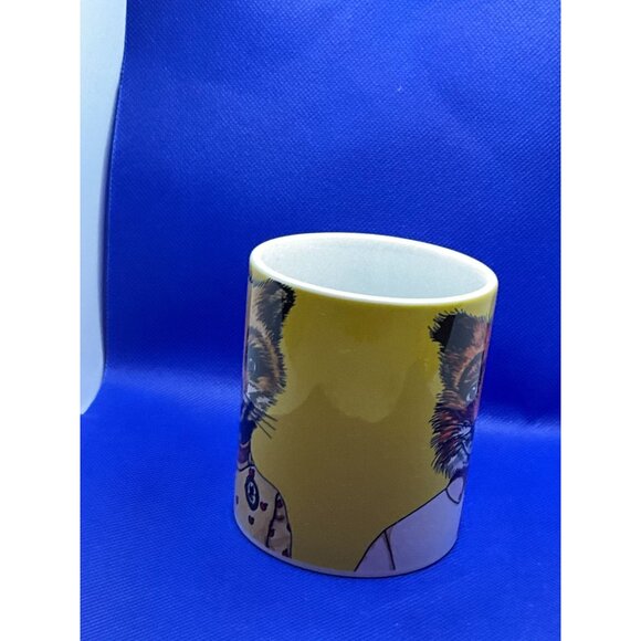 Mr. & Mrs. Fox Mug With Whimsical Design & Tie-Dressed Fox Characters - 12 oz  M - Picture 9 of 10